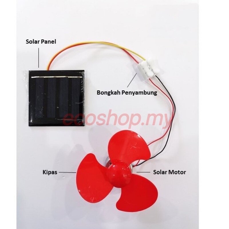 Malaysia Stock Projek RBT Tahun 5 DIY Solar Fan Kit for School RBT