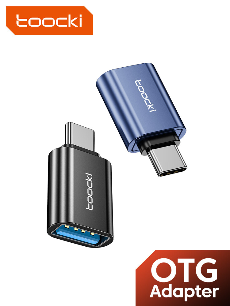Toocki Bộ Chuyển Đổi OTG Loại C USB3.0 Chuyển Đổi Bộ Chuyển Đổi Đầu Cái Micro USB C Sang Loại C