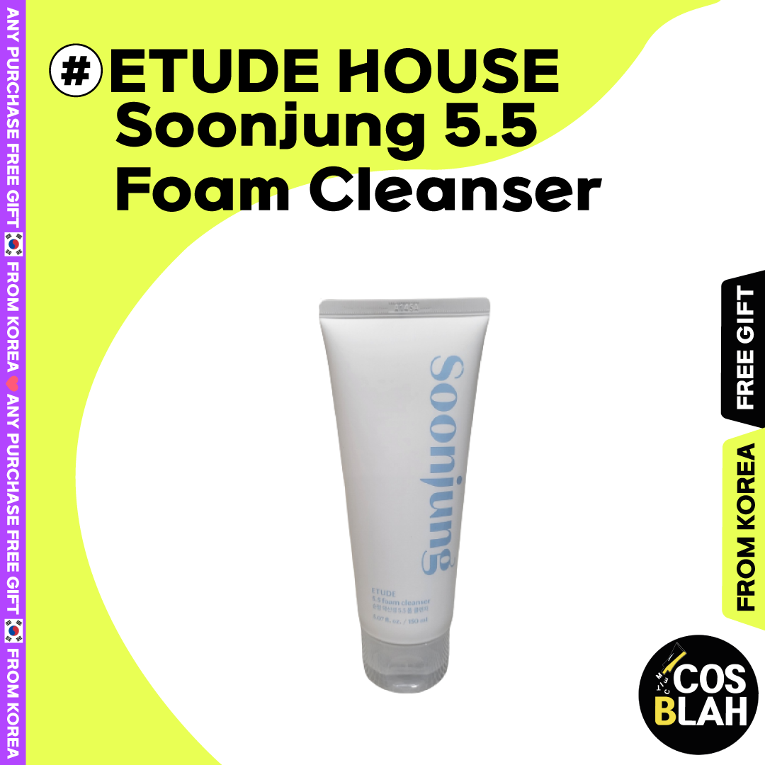[ETUDE HOUSE] Sữa Rửa Mặt Tạo Bọt Soon Jung PH 5.5 150Ml