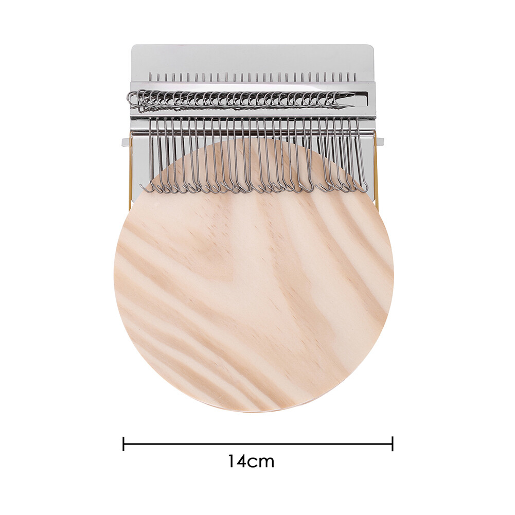 14/28 Hooks Knitting Machine Weaving Small Mender Loom Clothing Darning Tools