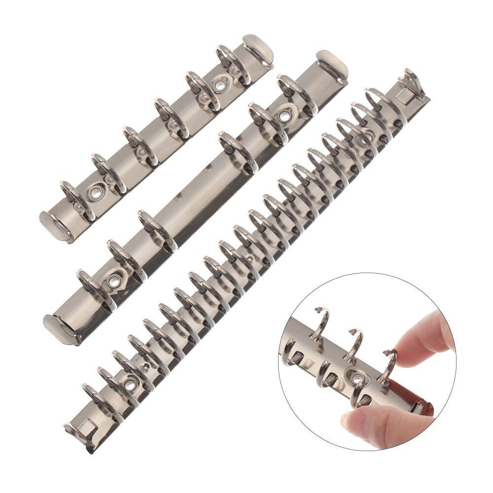 A5/A6/A7 New Metal Accessory DIY Notepad Ring Binder Loose-leaf File Folder Binder Clip Notebook Binding Hoops