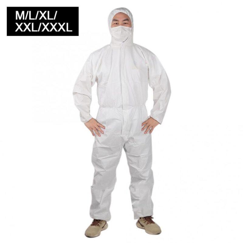 Suit Work Clothes Personal Care Coveralls Resistant Clothing Breathable Polypropylene