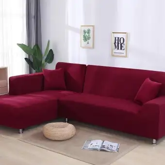 Stretch L Shaped Sofa Cover For Living Room Chaise Longue Sofa