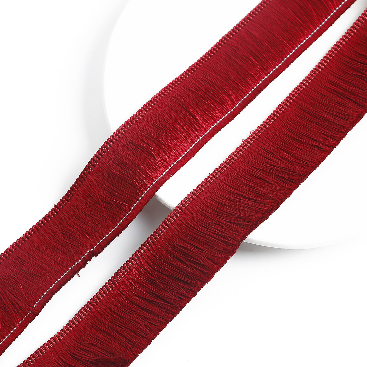 1 Meter/Lot 30mm Width Polyester Lace Fringe Mesh Trim Fringe Tassel Trim Headgear Clothing Decoration Ribbon Mix 27 Colors Fringe Lace for Sewing Crafts Clothing Curtains Earring Jewelry Making Supplies