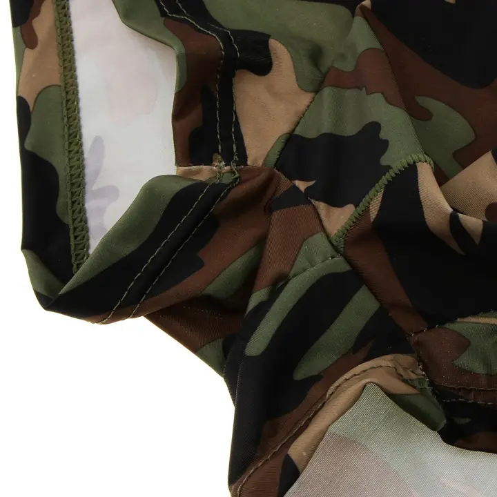 Army Green Mens Camouflage Underwear Briefs Male Lingerie Underpant