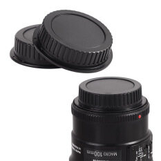 JERNG Tấm Che Bụi Ống Kính DSLR Màu Đen Thay Thế Cho Canon Rebel EOS Sê-ri EOS EOS EFS EF EF-S EF Nắp Ống Kính Phía Sau Tấm Che Ống Kính Nắp Ống Kính Canon