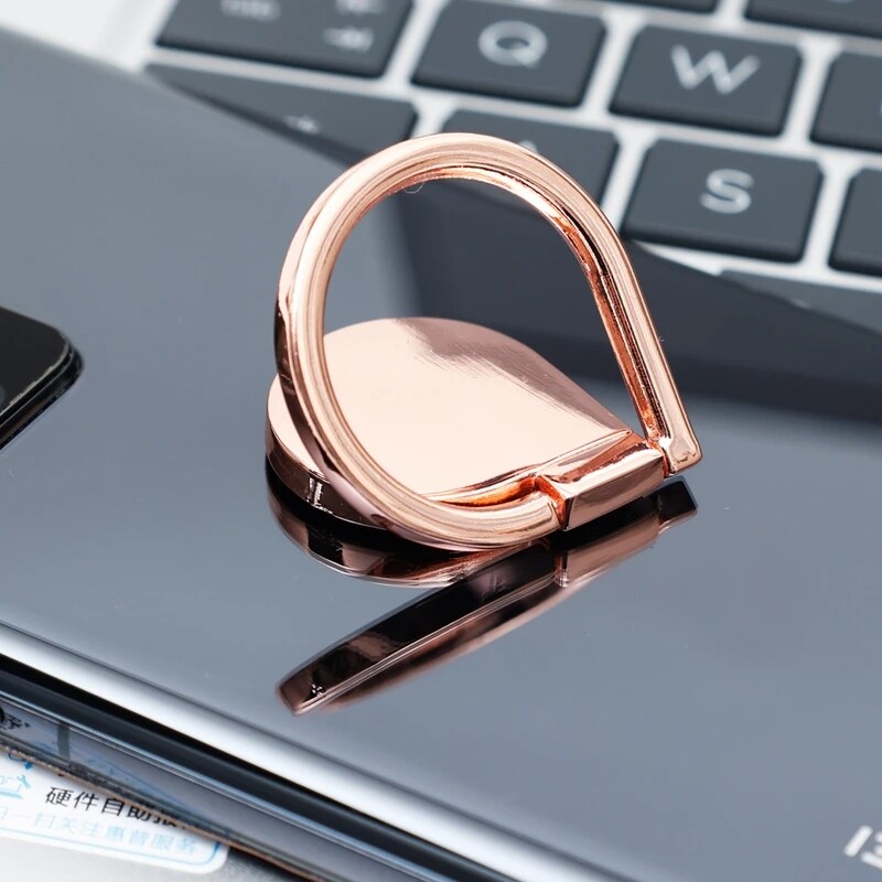 360° Mobile Phone Ring Bracket Drop-shaped Ring Mobile Phone Magnetic Suction Bracket Portable Car Mobile Phone Bracket Universal