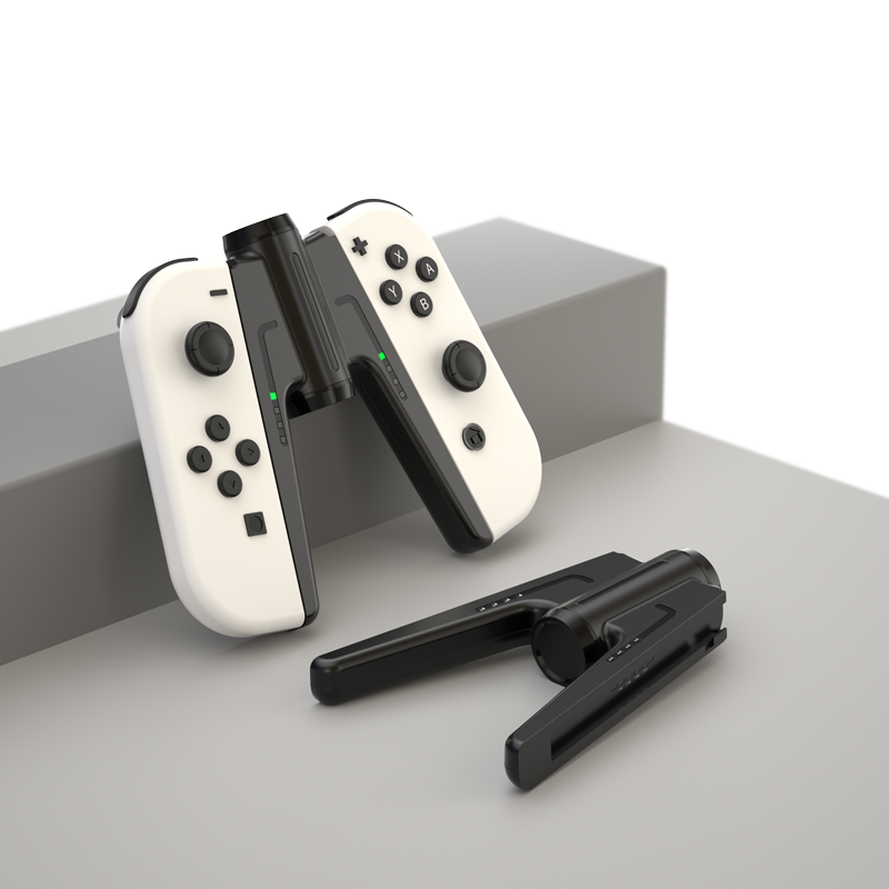 IINE Tay Cầm Sạc Joypad Đế Sạc Hình Cầu Tương Thích Nintendo Switch/Switch OLED Joycon