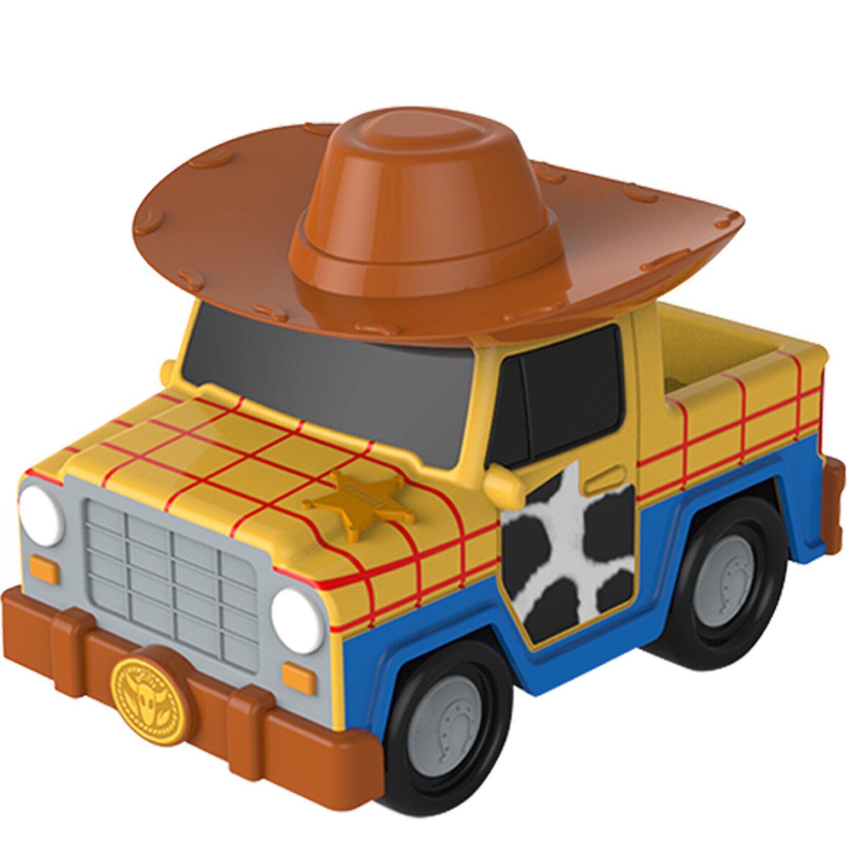 Fastshipment Disneys ToyStory Woody Buzz Lightyear Jessie Rex Alien Cartoon Model Inertiële Pull-Back Gratis Wiel Auto Toy Collection gift Kids