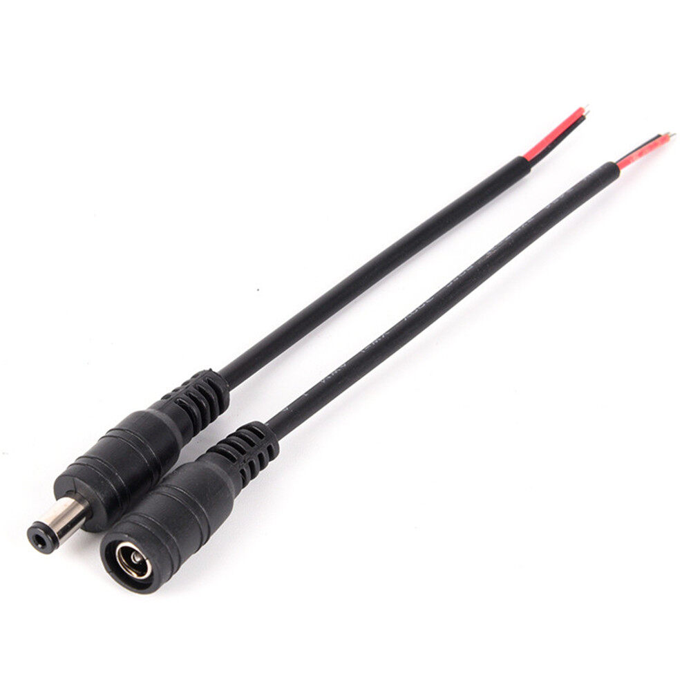 05 cặp đầu nối LED DC bền bằng đồng chất lượng cao 12V kích thước 5.5x2.1mm - INTL sạc dự phòng