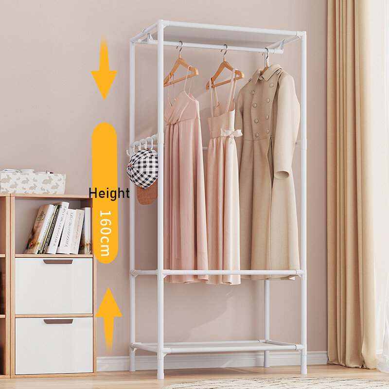 KS Simple coat rack Simple modern wardrobe Home bedroom rack