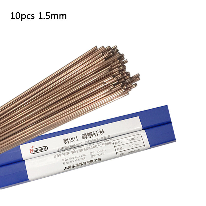 Manooby 10 chiếc que hàn 2mm/1mm que hàn Bộ Thanh hàn