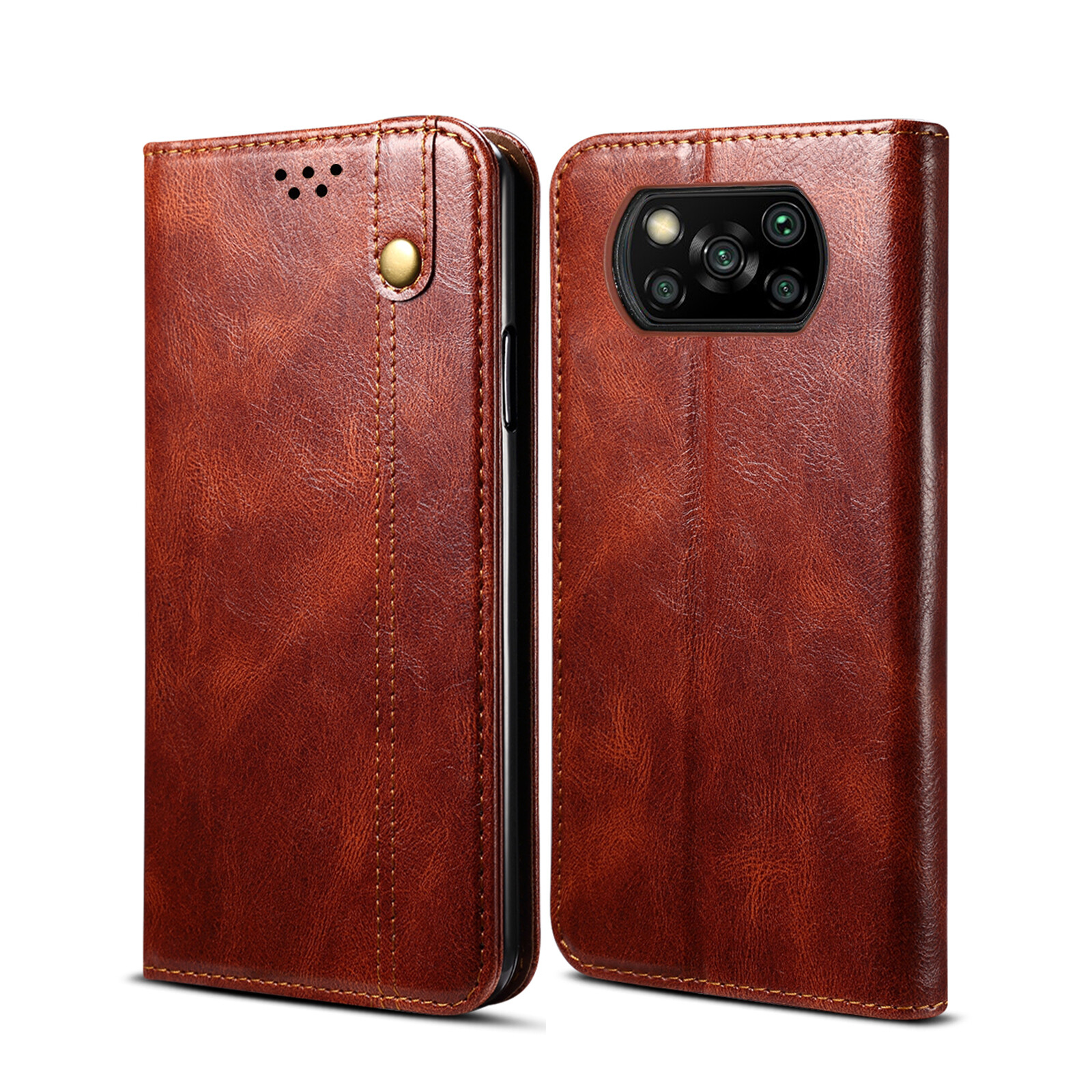 Thinmon for xiaomi poco x3 nfc/poco x3 pro luxury leather flip phone case for xiaomi poco x3 nfc/poco x3 pro stand with card slot anti-drop phone casing