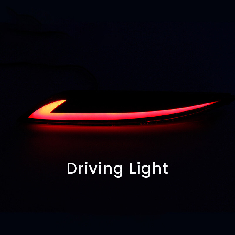 Đèn Phanh Cản Sau Cho Hyundai Sonata 2011-2014 Đèn Lái Xe Đèn Hậu LED 2 Chức Năng
