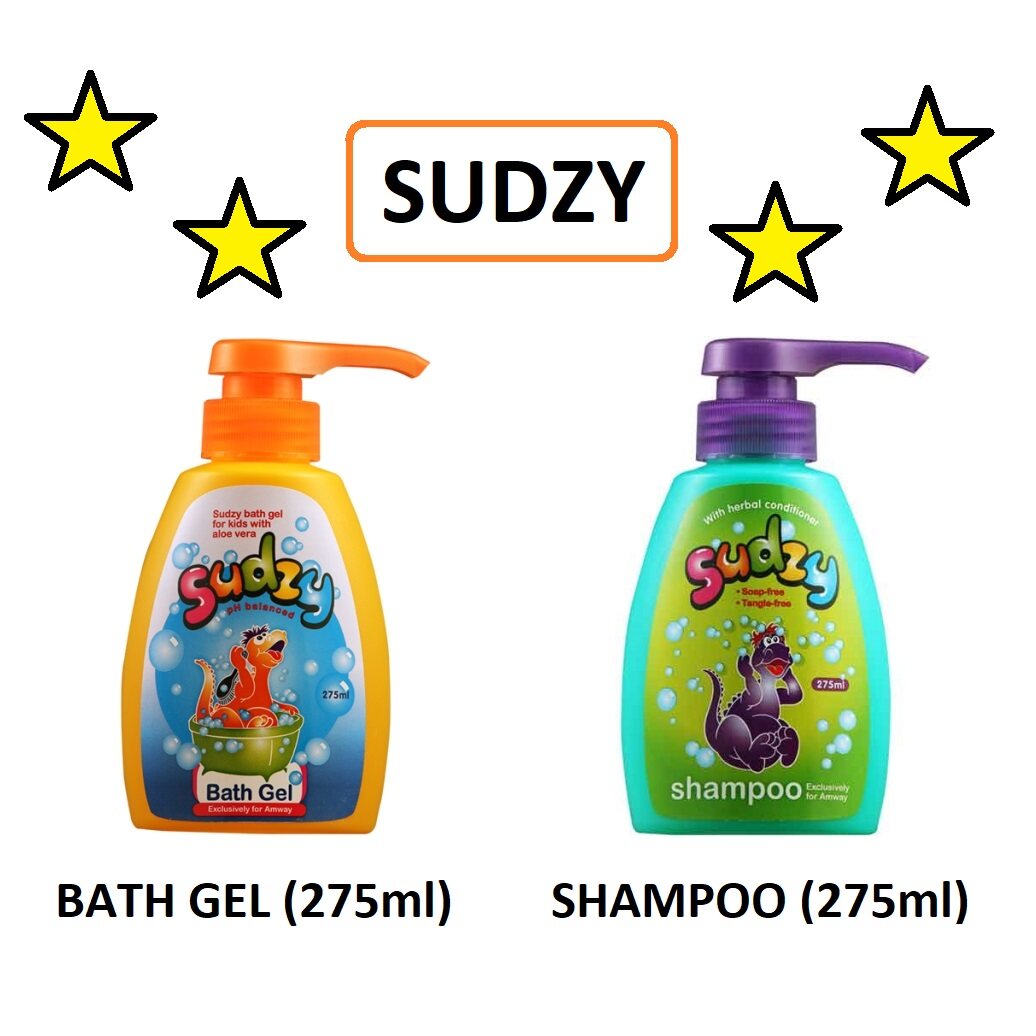 SUDZY Children Bath Gel & Shampoo (275ml) Lazada