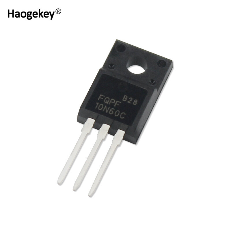 Fqpf10n60c 10pcs mosfet transistor 10n60c 9.5a 600v to-220f