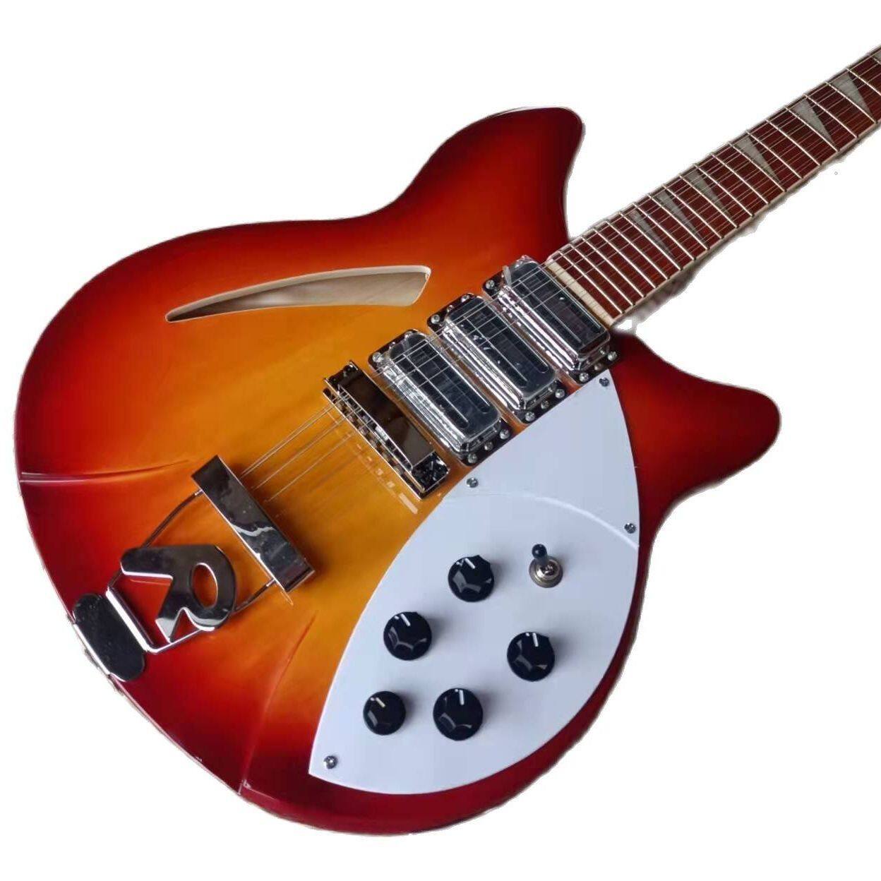 Rickenbacker Model 370 Cherry Sunburst Electric Guitar 12 String Guitar