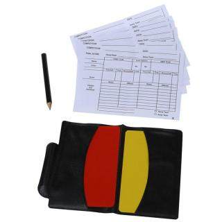 Box for football match referee red and yellow cards thumbnail
