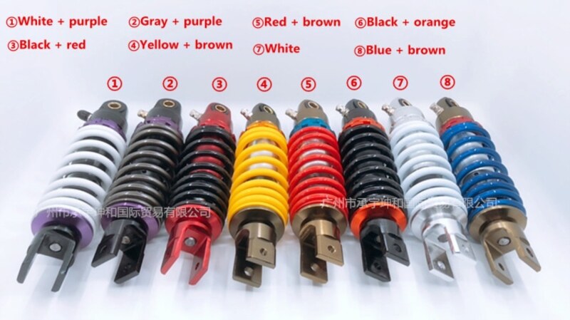 Bộ Giảm Xóc Xe Máy RFY Áp Dụng Cánh Buồm JOG50 Sau Phuộc Rồng 90 ZR Sau Khi Đình Chỉ In 235 Mm