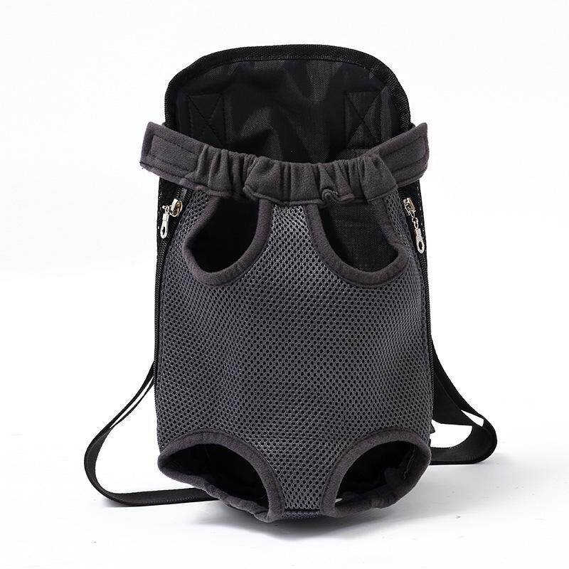 Pet Carrier Backpack Dog Carrying Backpack Legs Out Front Dog Carrier Dog Holder for Chest Adjustable Hands Free Bag for Traveling Hiking Camping Bike