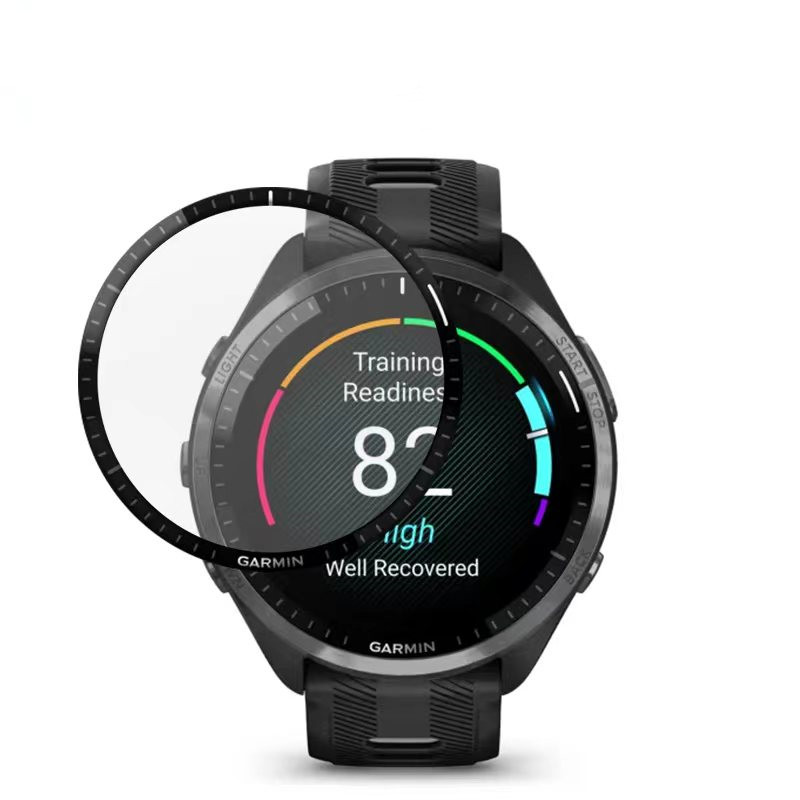 3D Curved Screen Protector For Garmin Forerunner 965 SmartWatch Anti-scratch Screen Protective Film（1PC)
