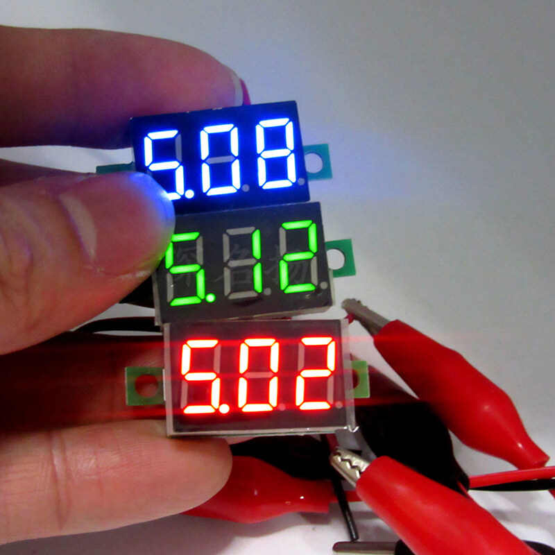 Graceful Mini digital voltage meter voltage indicator DC2.530V LED