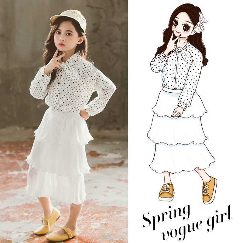 2 piece dress for girl