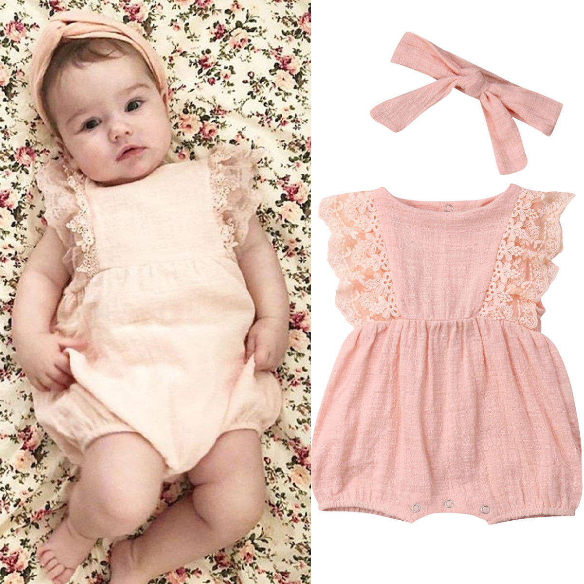 Baby lace outlet outfit