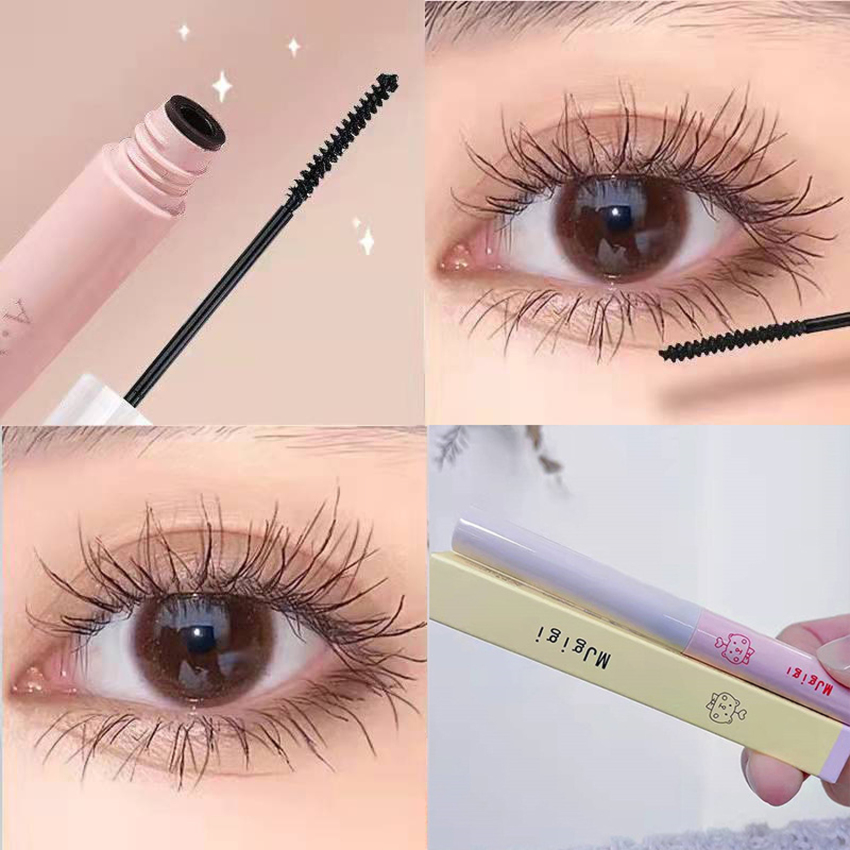 Mascara Cong Dày Trang Điểm Mắt Không Bị Nhòe Không Thấm Nước Chống Mồ Hôi Lâu Trôi