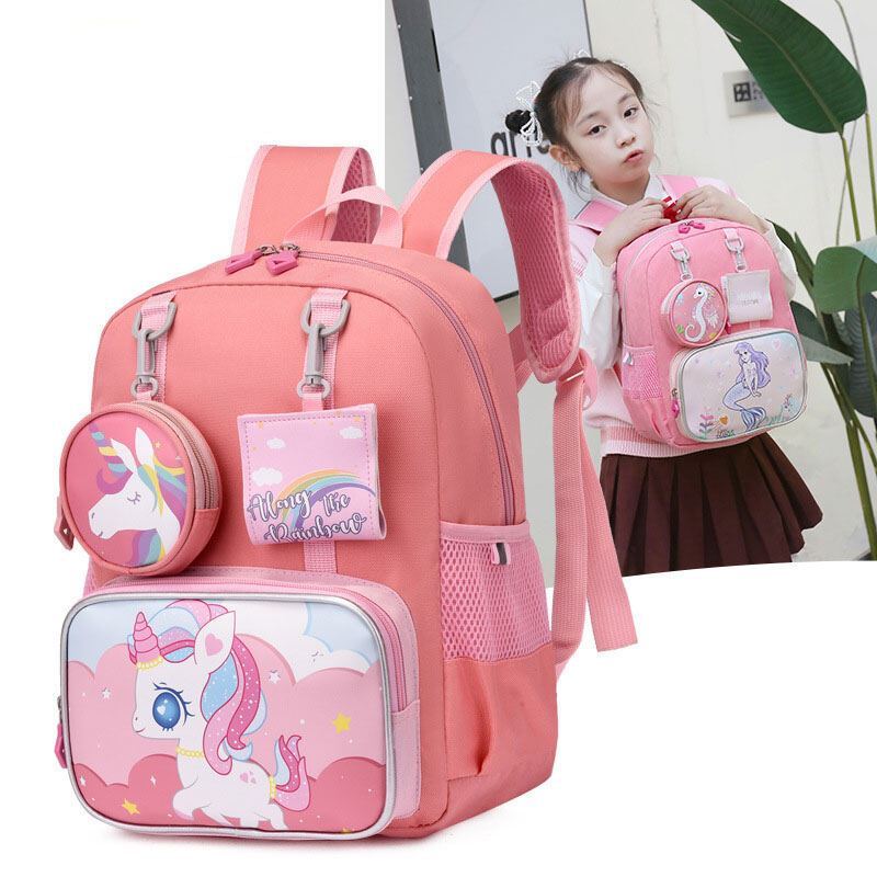 ELACCENT Cartoon children's kindergarten schoolbag large capacity backpack primary school backpack
