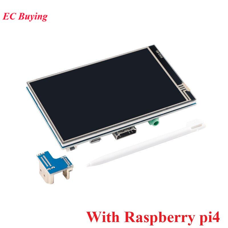 4 Inch HD HDMI USB LCD Touch Screen 4" Display Module 800*480 TFT IPS Driver NT35510 for Raspberry Pi 3rd 4th 2 3 B/B+/3B+/4B