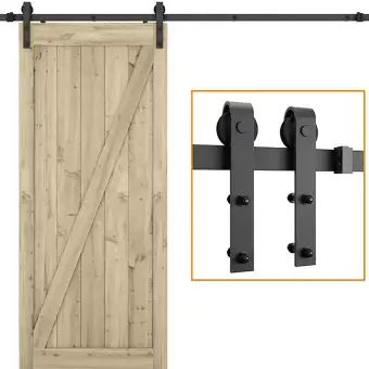 Sliding Barn Door Hardware Track Kit Antique Door Hardware Roller