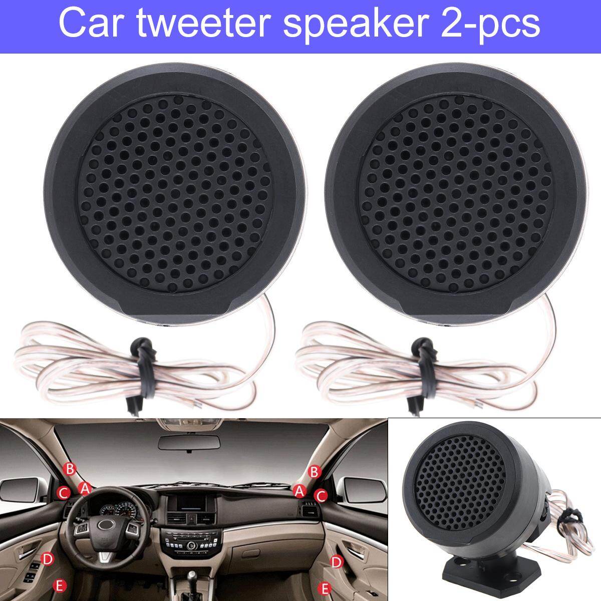 One pair 500w tp-004a high efficiency mini tweeter speakers for car audio system
