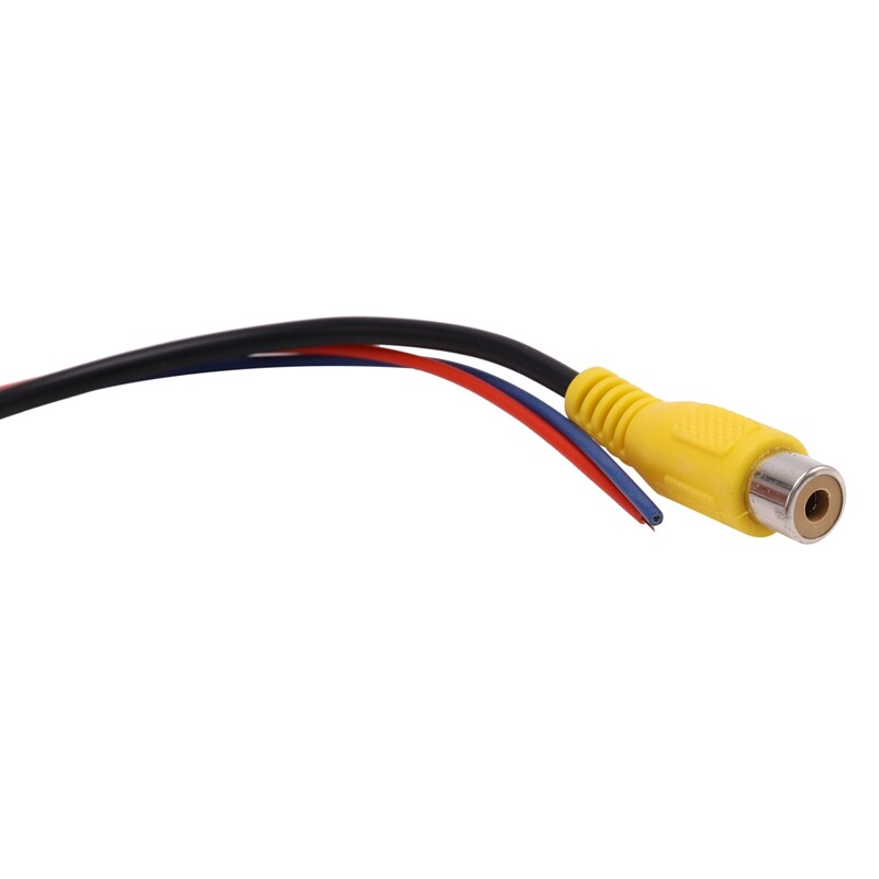 16 Pin Car Rear View Camera Adapter Cable Parking Backup Camera Video Cable Adapter Navigation DVD Reverse Camera Adapter Cable Plug for Toyota Camry 7Th