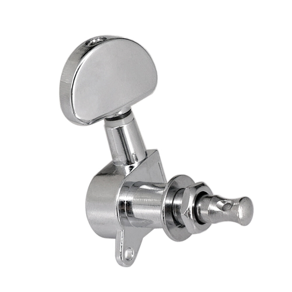 6pcs (3L3R) Closed Guitar Tuning Pegs String Tuners Machine Heads Knobs Tuning Keys for Folk Acoustic / Electric Guitar