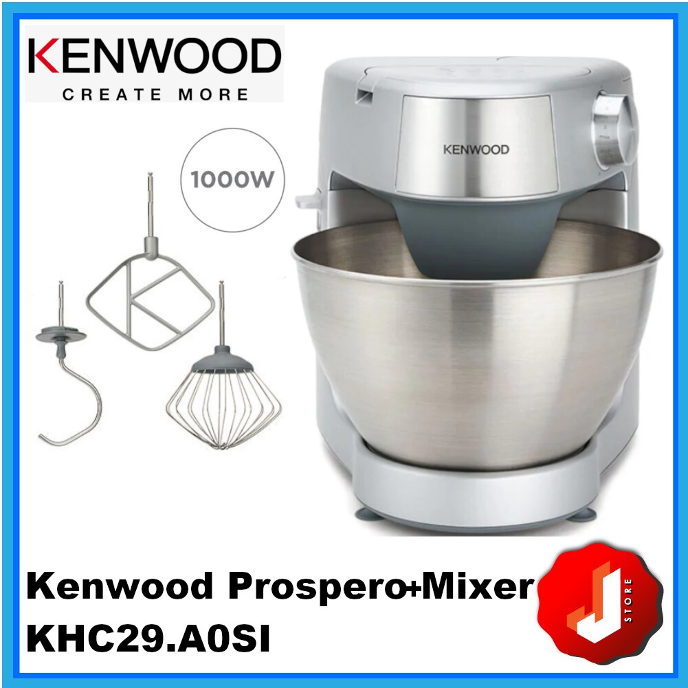 Kenwood Prospero+ Compact Stand Mixer KHC29.A0SI KHC29.J0SI 4.3 liters 1000W (Silver) Lazada