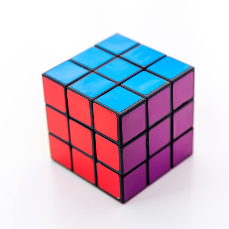 Creative children's mental intelligence development toys smooth and ever-changing competition special third-order Rubik's cube decompression Rubik's cube A88