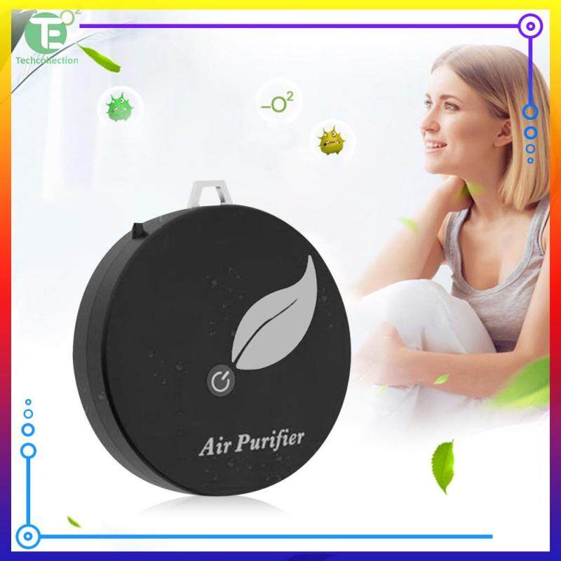 ABS Low Noise Air Freshener Generator Negative Ion Kids Adults Wearable Air Purifier Black/White Singapore