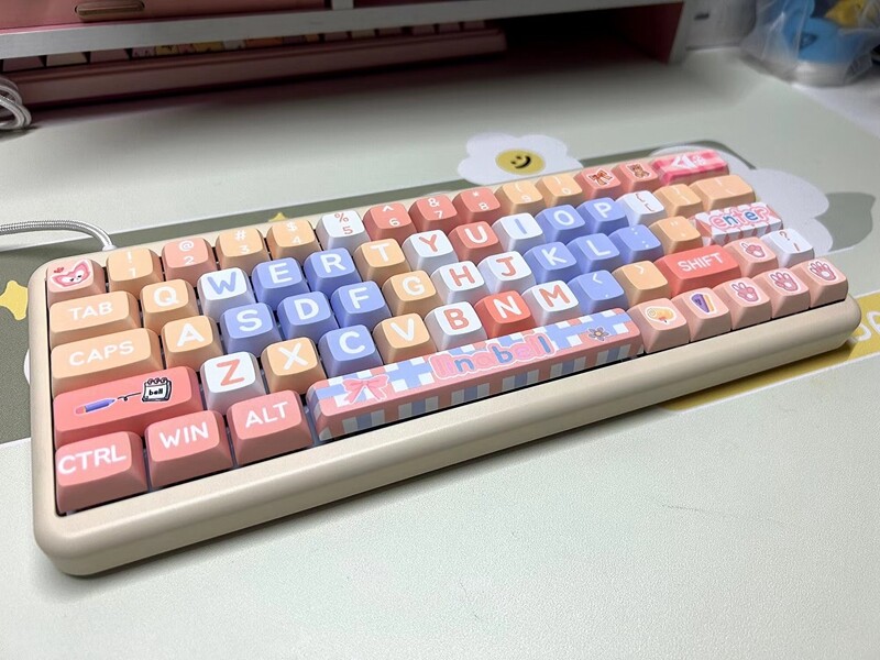 Linabell Theme Keycap 127 phím xda Profile PBT thăng hoa cho công tắc Cherry MX Bàn Phím Cơ RK61/Anne Pro 2/gk61
