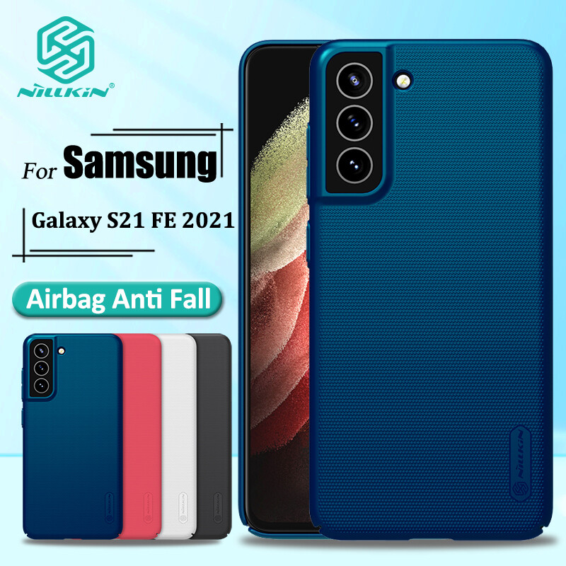 Nillkin Hard Case for Samsung Galaxy S21 FE Phone Cases , Super Frosted Shield PC Back Cover