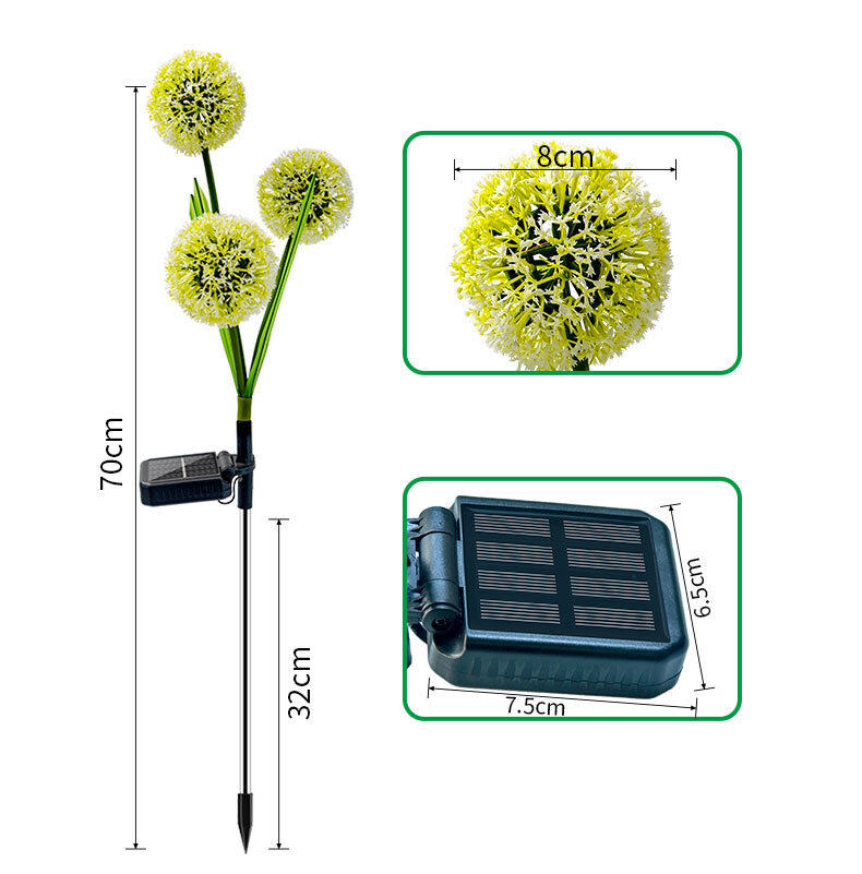 YONUO Đèn Led năng lượng mặt trời  cảm biến thông minh trang trí ngoài trời-INTL