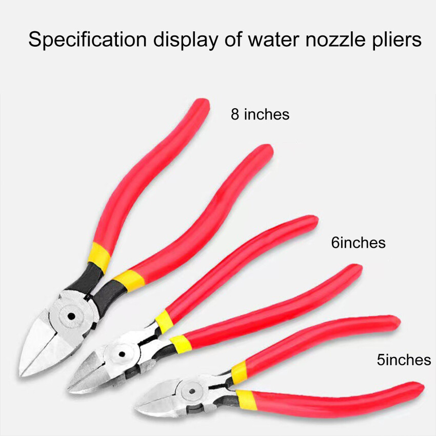 5/6/8inch Kìm chéo đa chức năng dây cáp dây điện Cắt Kìm cắt phẳng tuôn ra nipper dụng cụ cầm tay