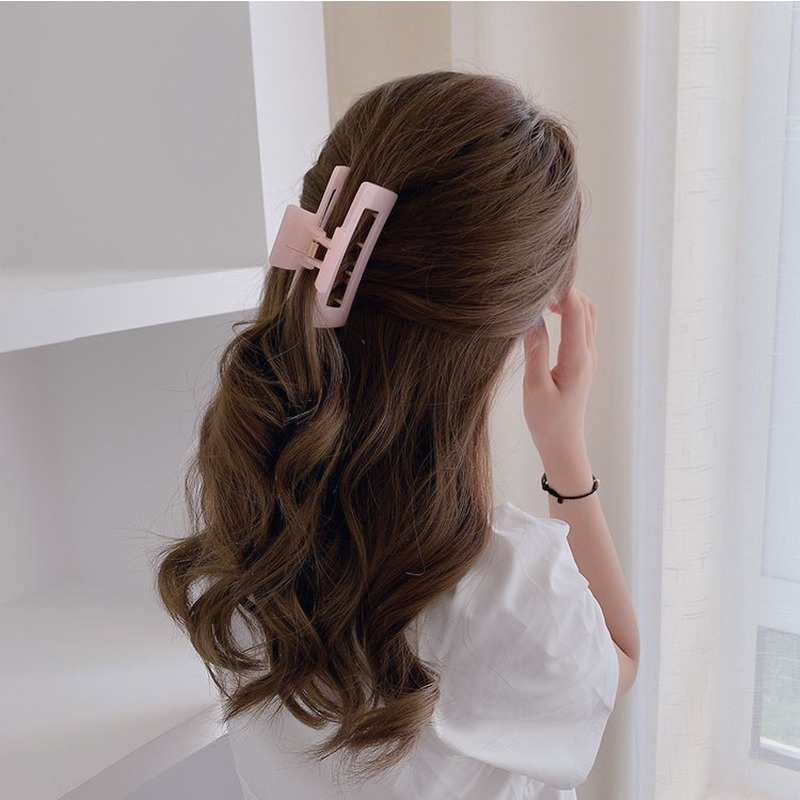 Acrylic Rectangular Hair Clips