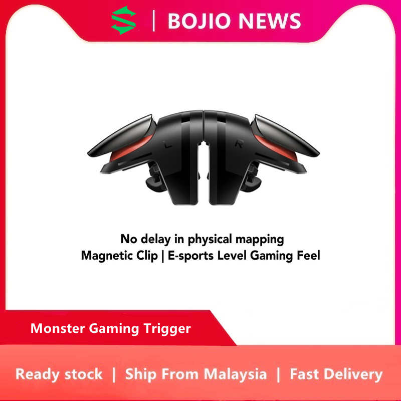 BOJIO Black Shark Monster Gaming Trigger Left and Right The Monster Gaming  Triggers HGK03 | Lazada