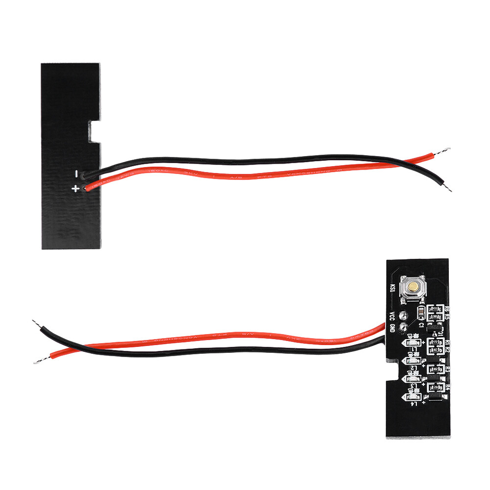 Shockley 5S 18V 21V Battery Capacity Indicator Module with Power Display and Battery Shell Battery Level Indicator Tester LED Display for 5S