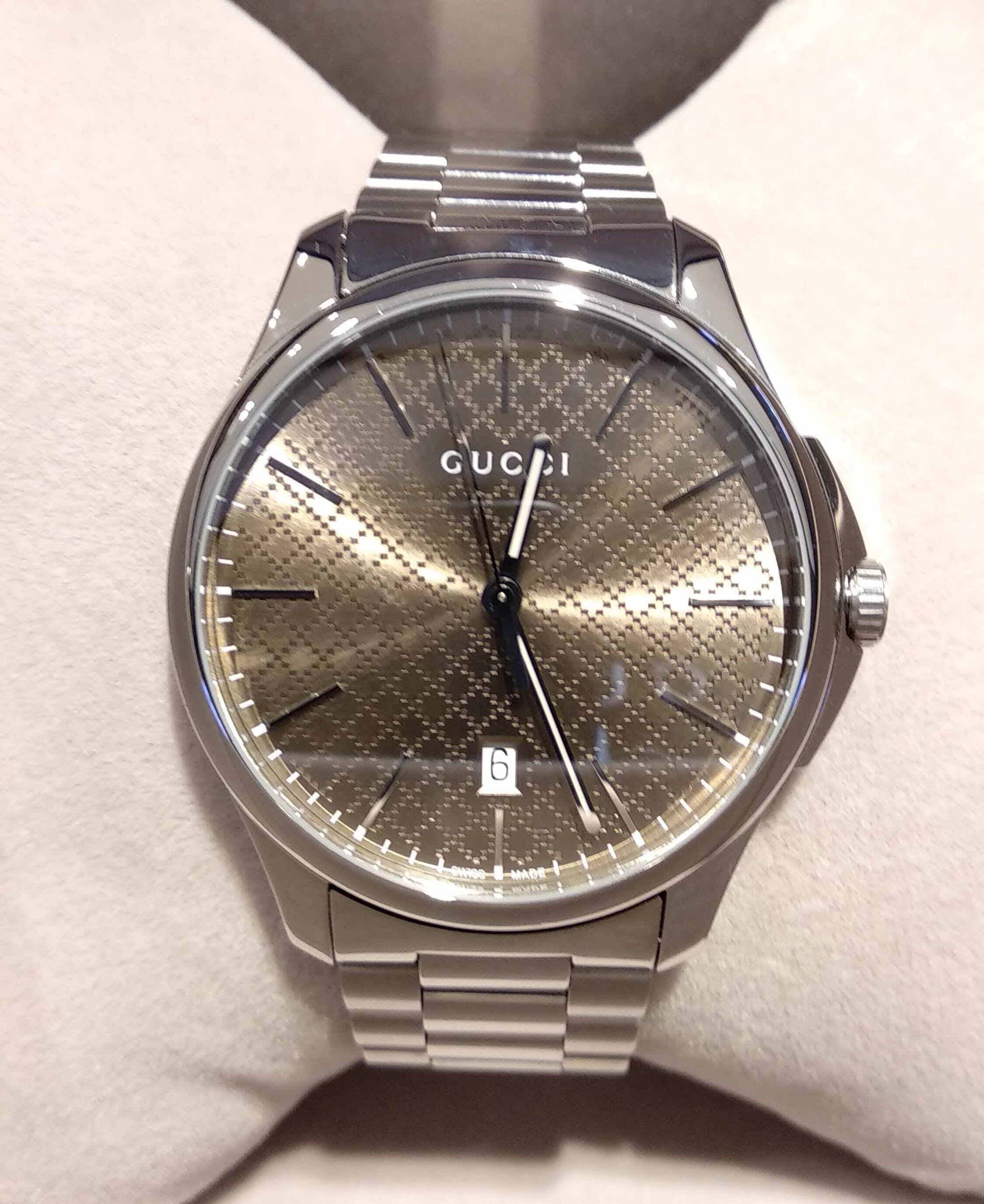 GUCCI G-Timeless Brown Dial Men's 