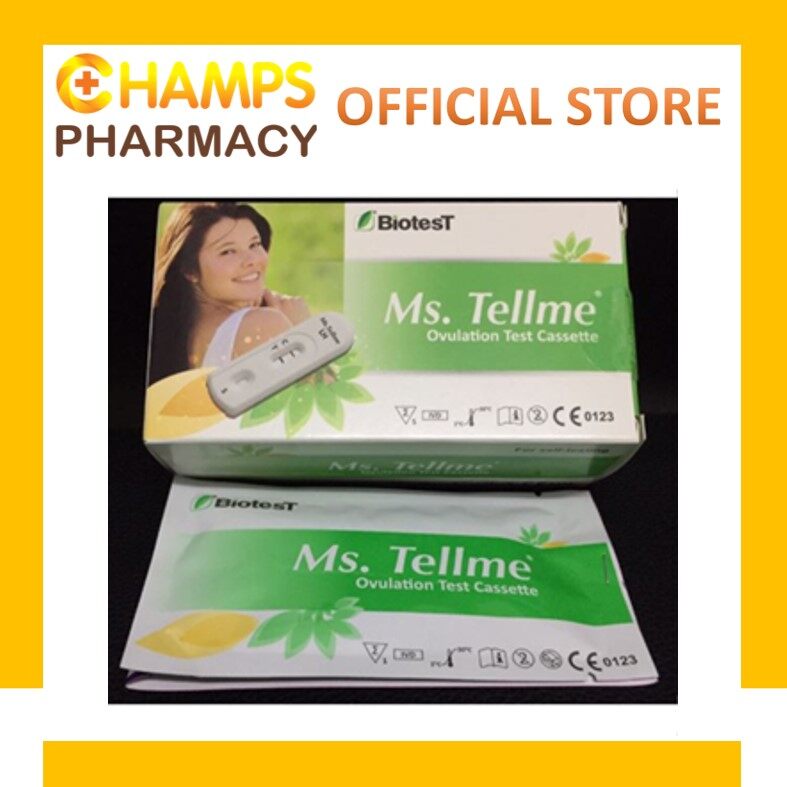 BIOTEST MS. TELLME OVULATION TEST CASSETTE (1'S) | Lazada