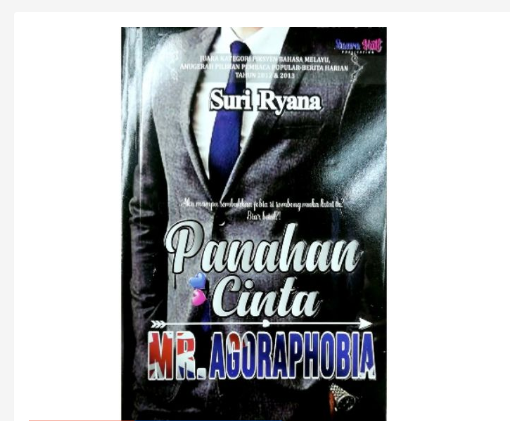 Novel Panahan Cinta Mr Agoraphobia Suri Ryana Lazada
