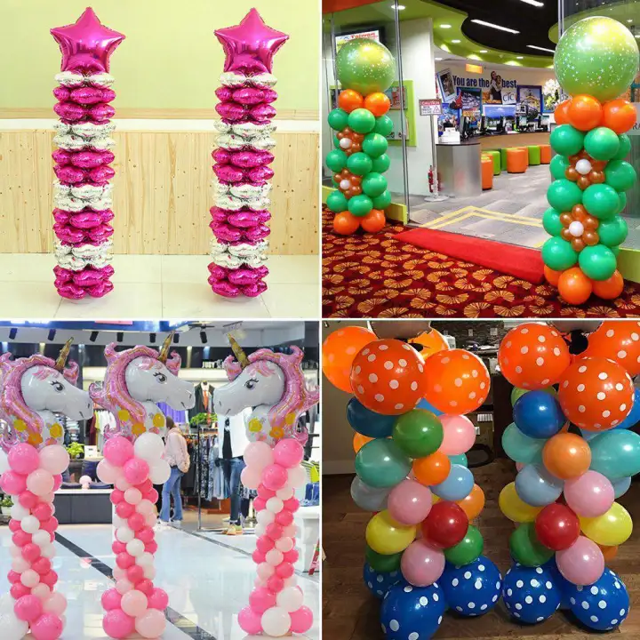 Buyinbulk 97 130cm Diy Balloon Base Column Stand Kits For Birthday