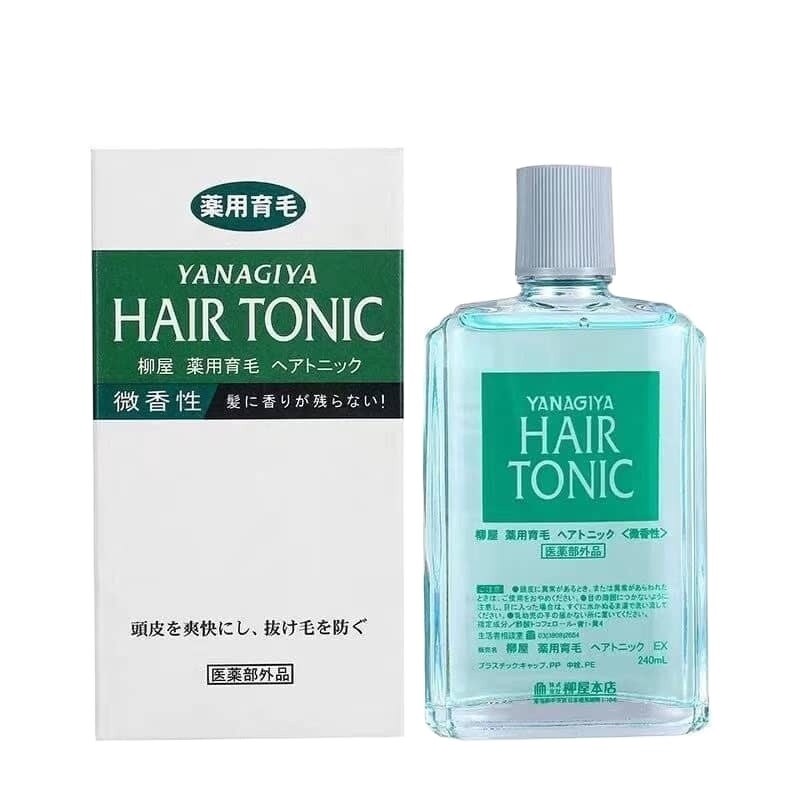 Fast delivery YANAGIYA hair Medicated Hair Growth Tonic 240ml Lazada